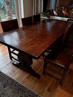 Klassieke eettafel met 6 stoelen, Huis en Inrichting, Ophalen