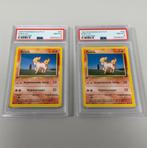 1999 POKEMON DUTCH #60 ΡΟΝΥΤΑ 1ST EDITION 60/102 psa 8 card, Ophalen of Verzenden, Zo goed als nieuw, Losse kaart