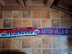 Wedstrijd sjaal aston villa, Ophalen of Verzenden, Nieuw, Feyenoord, Vaantje of Sjaal