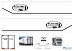 Vrachtauto decal 1:50 Achteres Daarle, Verzenden, Nieuw, Bus of Vrachtwagen, Overige merken