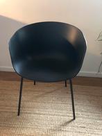 Kuipstoeltjes 2 stuks zwart mat kunsttof, Huis en Inrichting, Stoelen, Ophalen, Zo goed als nieuw, Zwart, Kunststof