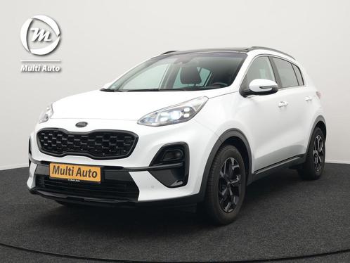 Kia Sportage 1.6 T-GDI Black Edition | Panodak | Elektrische, Auto's, Kia, Bedrijf, Te koop, Sportage, ABS, Achteruitrijcamera
