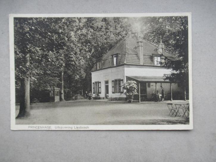Princenhage - Breda  Uitspanning Liesbosch speciaal stempel, Verzamelen, Ansichtkaarten | Nederland, Gelopen, Noord-Brabant, 1920 tot 1940