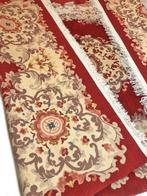 Chinees tapijt handgeknoopt vloerkleed wol vintage klassiek, 200 cm of meer, 200 cm of meer, Gebruikt, Rechthoekig