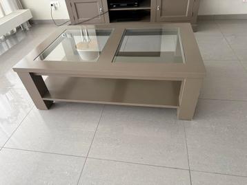 Salontafel Rechthoekig met Glas beschikbaar voor biedingen