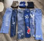 Dames broeken, Ophalen of Verzenden, Zo goed als nieuw, Blauw