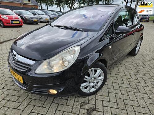 Opel Corsa 1.4-16V Cosmo. 2008. Airco/Cruise/CV/Half Leder/M, Auto's, Opel, Bedrijf, Te koop, Corsa, ABS, Airbags, Airconditioning