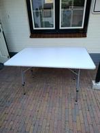 Stevige camping tafel 120x80 cm, Caravans en Kamperen, Ophalen, Zo goed als nieuw, Campingtafel