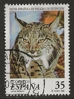 Spanje 11, lynx, Verzenden, Gestempeld