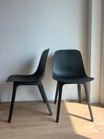 ODGER (ikea) eetkamerstoelen, anthraciet (zwart), Huis en Inrichting, Ophalen, Zo goed als nieuw, Zwart