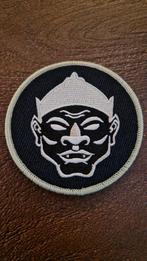 Embleem Demonenkop Madju Luchtmobiele brigade / Y brigade, Ophalen of Verzenden, Landmacht, Nederland, Embleem of Badge