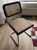 (Twee) DUPE webbing cesca stoelen Marcel Breuer, Huis en Inrichting, Ophalen, Gebruikt, Twee, Zwart
