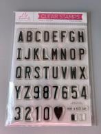 My Favorite Things Alfabet Clear Stamp, Hobby en Vrije tijd, Stempelen, Ophalen of Verzenden, Gebruikt, Clearstamp