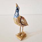 Antieke houten vogel beeldje, Ophalen of Verzenden