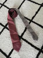 Nieuw rood grijs Profuomo 100% Zijde stropdas 7,5cm streep, Kleding | Heren, Stropdassen, Nieuw, Ophalen of Verzenden, Profuomo