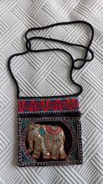 Tasje 'hippie' carnaval/festival, Sieraden, Tassen en Uiterlijk, Tassen | Damestassen, Ophalen of Verzenden, Gebruikt, Overige kleuren