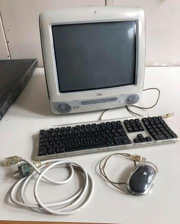iMac g3 blauw werkend incl muis en toetsenbord beschikbaar voor biedingen