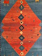 Vintage oosters wol Gabbeh vloerkleed modern 165x237cm, Huis en Inrichting, Stoffering | Tapijten en Kleden, 150 tot 200 cm, 200 cm of meer