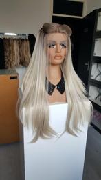 Basic Lace Pruik: Uitgroei naar assig blond, stijl, Ophalen of Verzenden, Nieuw, Pruik of Haarverlenging
