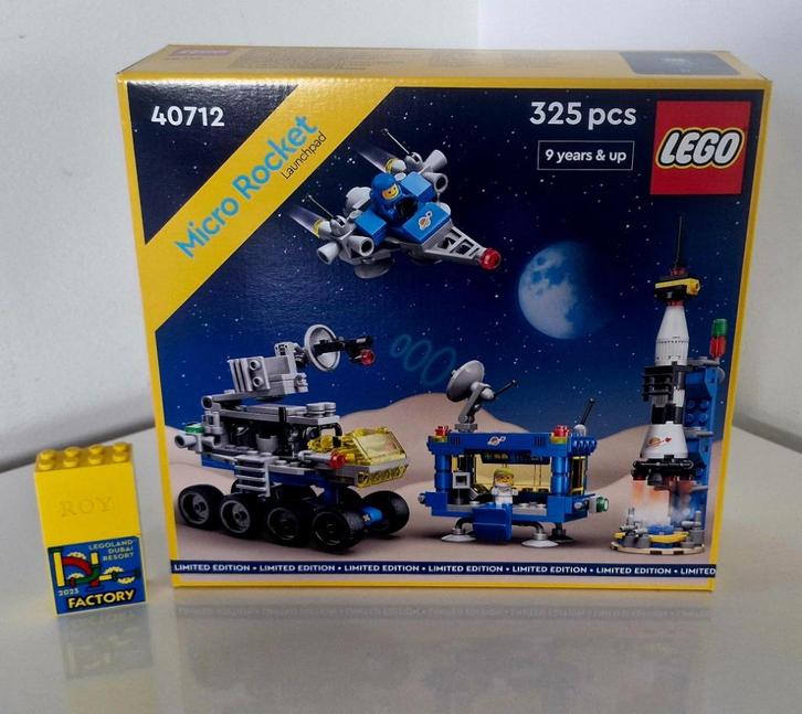 Lego 40712 Micro Raketlanceerplatform, Kinderen en Baby's, Speelgoed | Duplo en Lego, Nieuw, Lego, Complete set, Ophalen of Verzenden