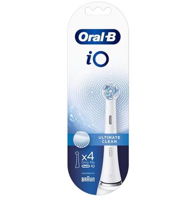 Oral-B iO Ultimate Clean White Opzetborstels - 4 stuks beschikbaar voor biedingen