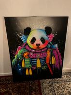 Panda Schilderij - Indonesische Kunst, Huis en Inrichting, Woonaccessoires | Schilderijen, Tekeningen en Foto's, Oorspronkelijke maker