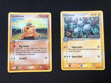 Pokemon Kaarten - Ex Delta Species - Reverse en Stamped beschikbaar voor biedingen