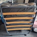 1 persoons opklapbed, Ophalen, Gebruikt, 90 cm, Eenpersoons