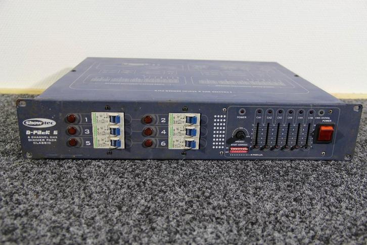 Showtec D‑pack 6‑kanaal Dimmer Pack, Muziek en Instrumenten, Licht en Laser, Gebruikt, Licht, Ophalen