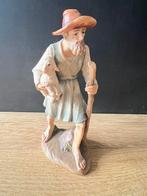 4 Anri beeldjes Jozef en Maria, Herder en meisje met gans, Verzamelen, Ophalen of Verzenden, Zo goed als nieuw, Overige typen