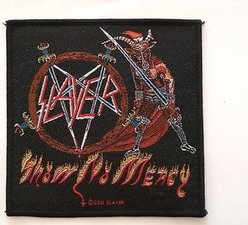  	 Slayer mooie en originele show no mercy 2021 patch 133  beschikbaar voor biedingen