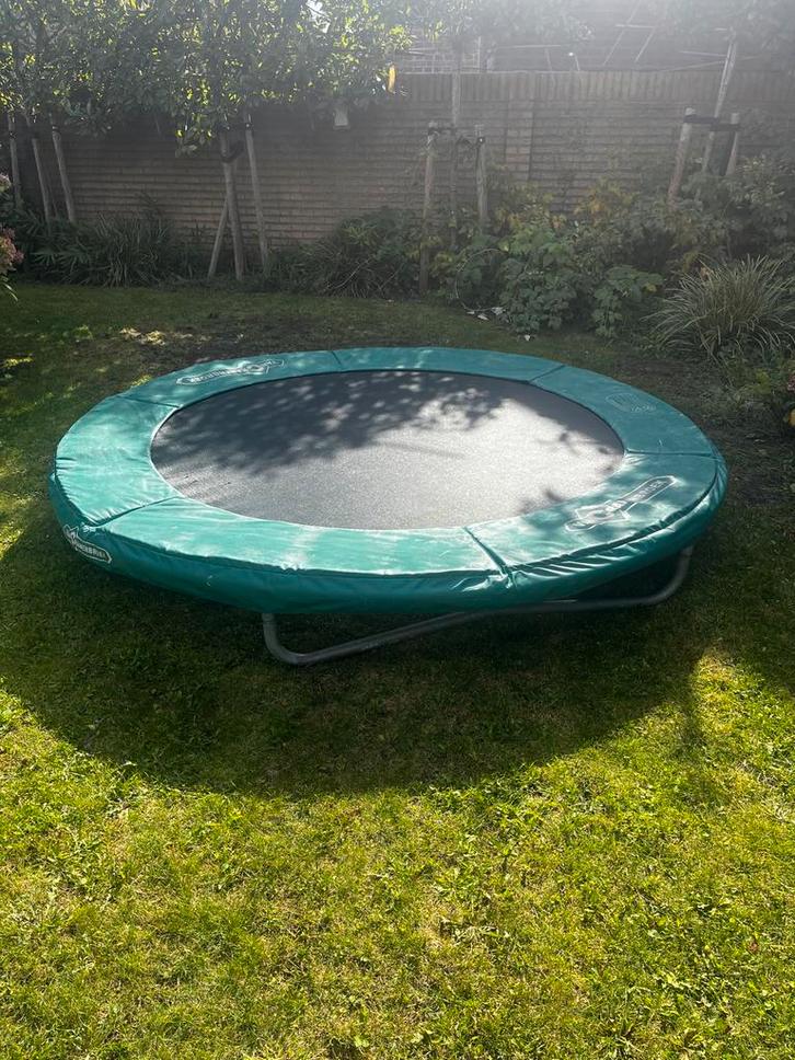 Ronde Trampoline - Gebruikt, Kinderen en Baby's, Speelgoed | Buiten | Trampolines, Gebruikt, Ophalen of Verzenden