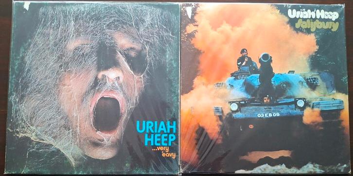 Uriah Heep - very 'eavy very 'umble en Salisbury, Cd's en Dvd's, Vinyl | Rock, Gebruikt, 12 inch, Ophalen of Verzenden