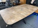 Ovale eettafel betonlook 180x103 - Nu €459!beton cire, Huis en Inrichting, Tafels | Eettafels, Ophalen, Overige materialen, 100 tot 150 cm