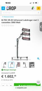 Infrarood lamp + water en olie afscheider- NIEUW, Ophalen, Zo goed als nieuw