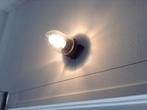 Bakeliet wandlamp stal lamp, Ophalen