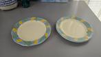 2 x bordje belle-ile Gien 10cm, Antiek en Kunst, Antiek | Keramiek en Aardewerk, Ophalen of Verzenden