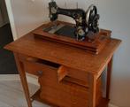 Antieke Naaimachine met Tafel, Ophalen
