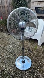 Zilveren ventilator met 3 standen, Ophalen, Gebruikt, Statiefventilator