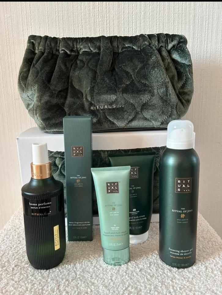 Nieuw Rituals Jing giftset L cadeau, Sieraden, Tassen en Uiterlijk, Uiterlijk | Lichaamsverzorging, Zo goed als nieuw, Bad & Douche