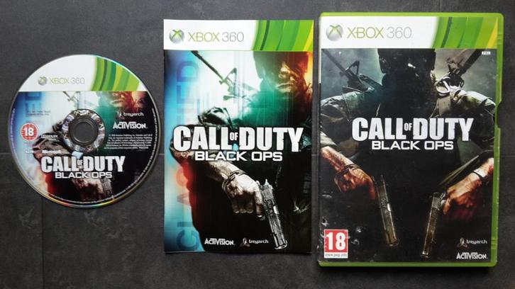XBOX 360 - Call of Duty Black Ops - Spel Game XBOX360, Spelcomputers en Games, Games | Xbox 360, Zo goed als nieuw, Shooter, 3 spelers of meer