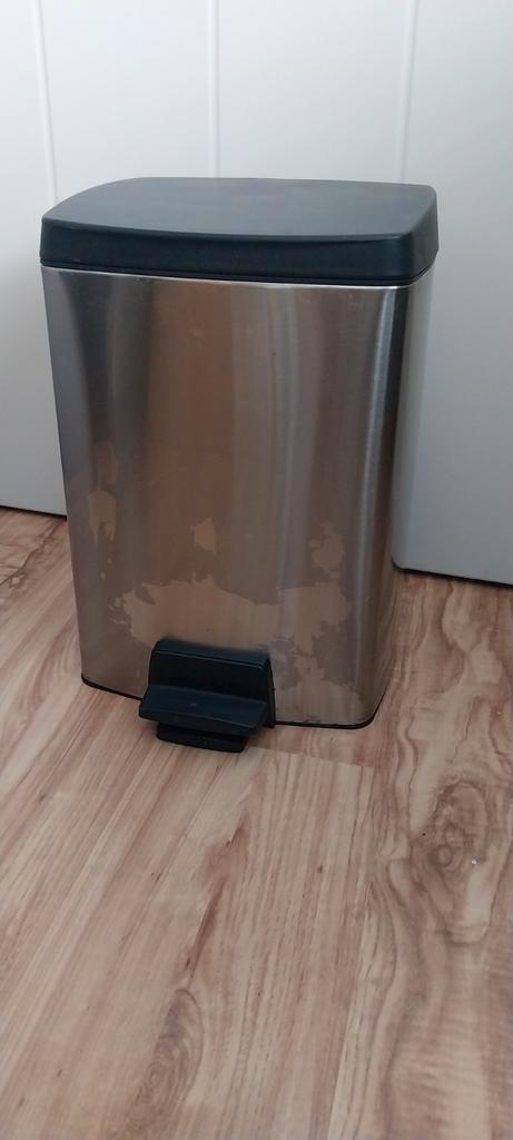 Brabantia Afvalemmer 10/12 Liter - Pedaalemmer, Huis en Inrichting, Woonaccessoires | Prullenbakken, Gebruikt, Kunststof, Minder dan 50 cm