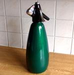 Vintage siphon groen spuitwaterfles BOC made in England, Huis en Inrichting, Keuken | Keukenbenodigdheden, Gebruikt, Ophalen of Verzenden