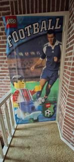 Banner met voetballer en lego, Verzamelen, Merken en Reclamevoorwerpen, Ophalen, Zo goed als nieuw, Overige typen