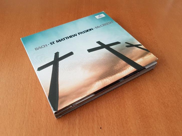 BACH: MATTHÄUS-PASSION (MATTHEW PASSION) – McCreesh, Cd's en Dvd's, Cd's | Klassiek, Zo goed als nieuw, Vocaal, Barok, Met libretto