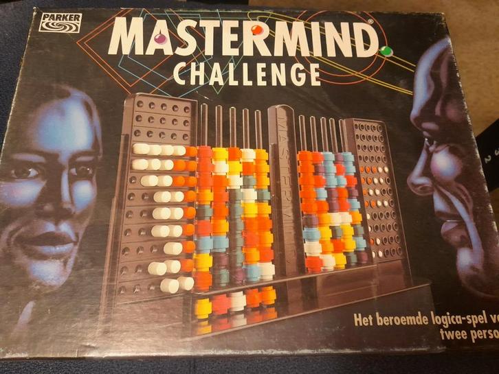 Mastermind Challenge - Logica Spel, Hobby en Vrije tijd, Gezelschapsspellen | Bordspellen, Gebruikt, Een of twee spelers, Ophalen of Verzenden