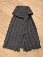 Benetton cape/poncho. Grijs. Mt. S, Benetton, Ophalen of Verzenden, Zo goed als nieuw, Maat 36 (S)