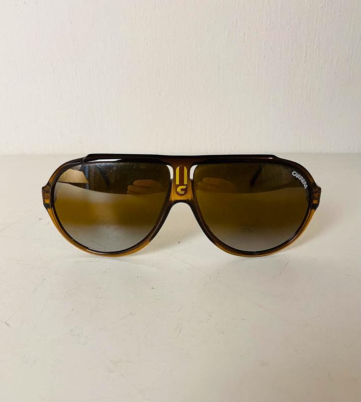Jaren 80 Carrera zonnebril, Sieraden, Tassen en Uiterlijk, Zonnebrillen en Brillen | Heren, Gebruikt, Zonnebril, Carrera, Bruin