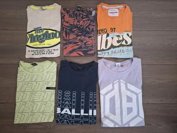 Pakket t-shirts maat 152 jongen merk ballin, vingino beschikbaar voor biedingen
