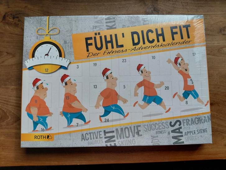 Fühl' Dich Fit - Fitness Adventskalender - Nieuw!, Hobby en Vrije tijd, Overige Hobby en Vrije tijd, Nieuw, Ophalen of Verzenden